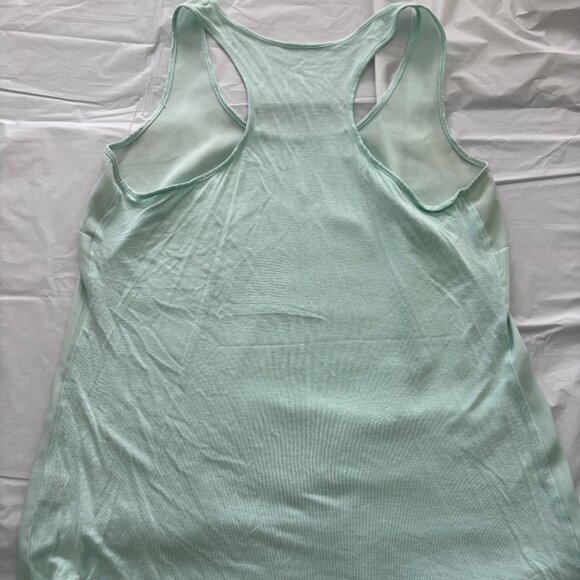 New York & Co Athleisure Razor Back Tank Mint Green Size Medium EUC - Picture 8 of 8